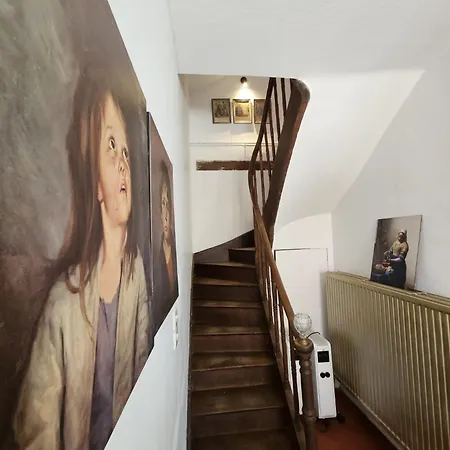 Bed & Breakfast Le Moulin En Route Rose En Grijs, Badkamer En *