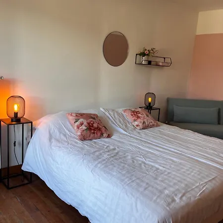 Bed & Breakfast Le Moulin En Route Rose En Grijs, Badkamer En